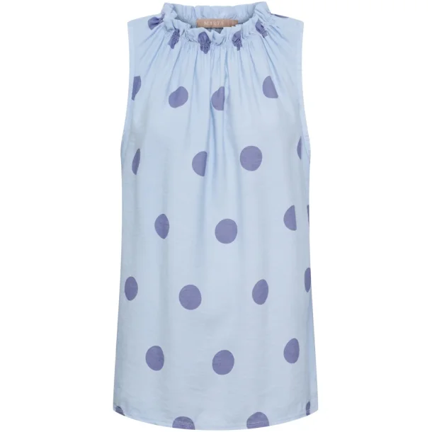 MdC Lucina top - Blue/Navy, one size