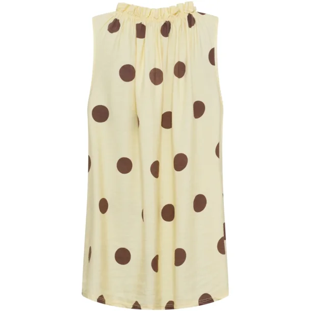 MdC Lucina top - Yellow/Brown