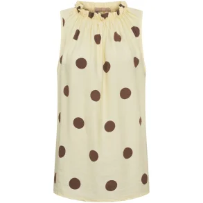 MdC Lucina top - Yellow/Brown