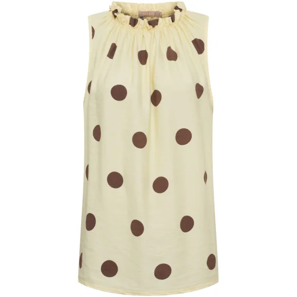 MdC Lucina top - Yellow/Brown