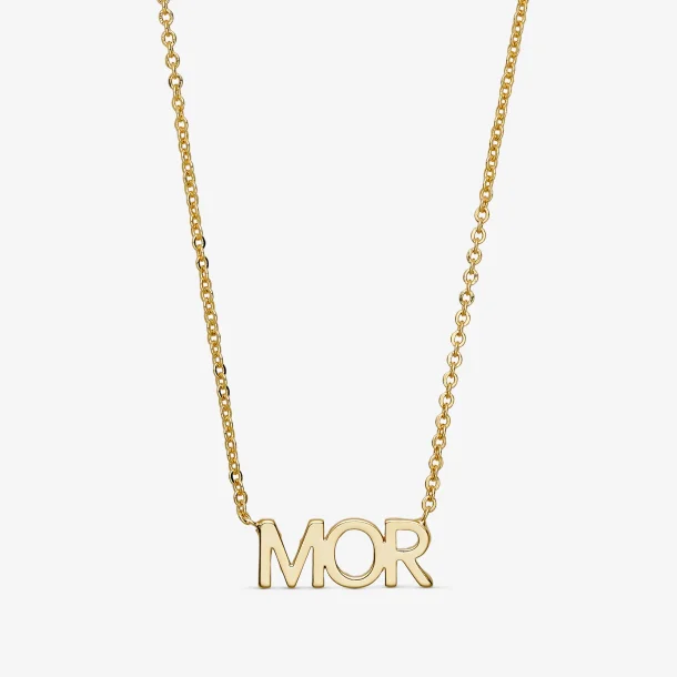 MOR halsk�de - forgyldt