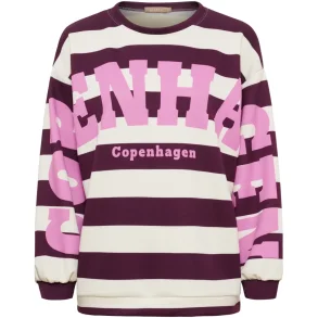 MdC Nerina sweatshirt - Bordeaux/Pink