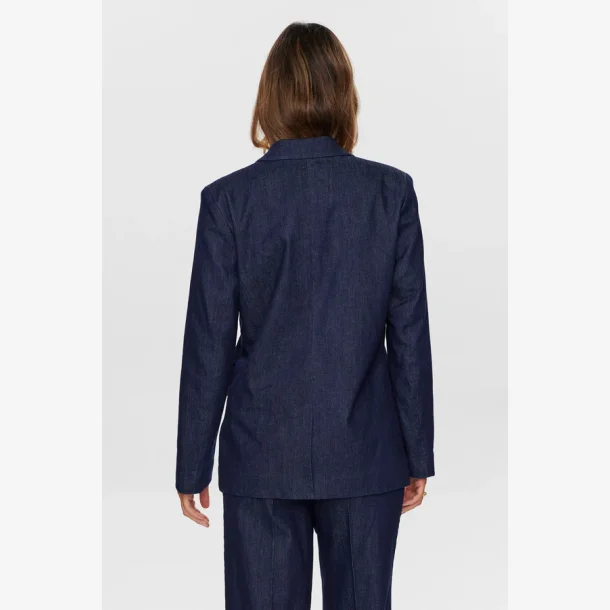 Nualetta Blazer - Dark Blue Denim