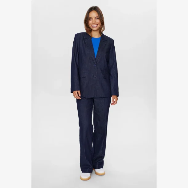 Nualetta Blazer - Dark Blue Denim
