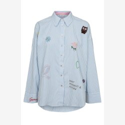 Nuashley embroidery shirt