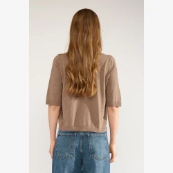 NuCally SS Pullover - Deep Taupe