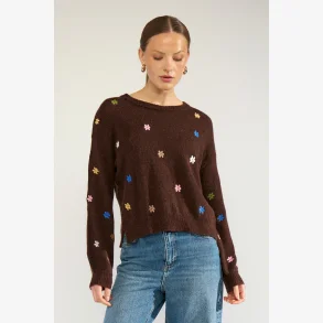 NuFlorie Pullover - Black Coffee
