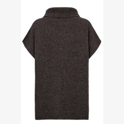 NuJoline Poncho, onesize -  Black Coffee
