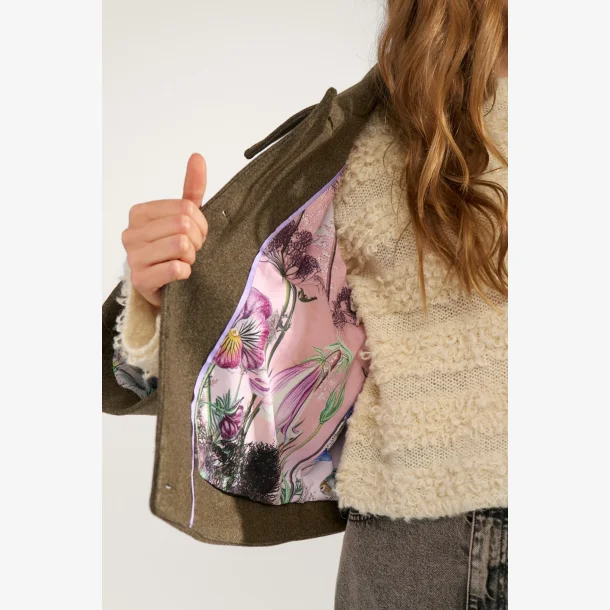 Nukimma Short Jacket - Forest night