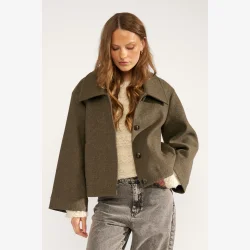 Nukimma Short Jacket - Forest night