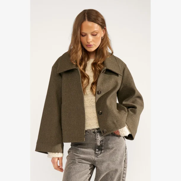 Nukimma Short Jacket - Forest night
