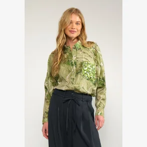 NuMarla Shirt  - Calla Green