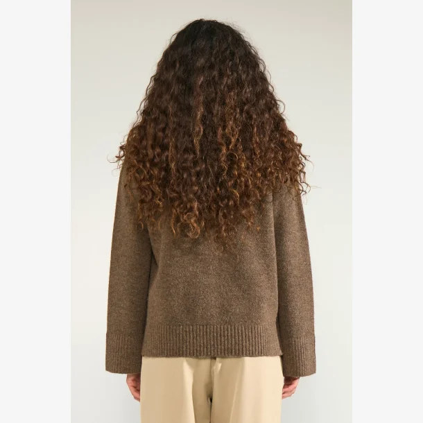 NuOfelina oversize pullover - Pinecone