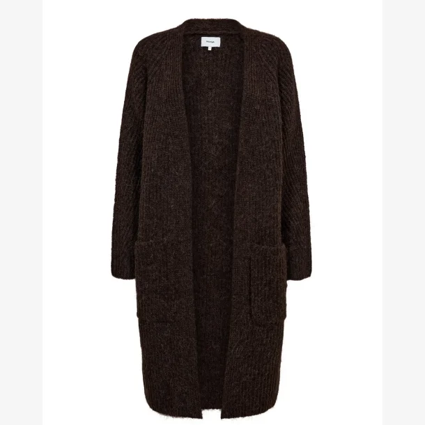Nuzindi Long Cardigan - Black Coffee