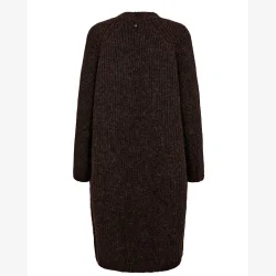 Nuzindi Long Cardigan - Black Coffee