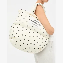Light Ripstop Pillow Bag - Dot/Sweet Corn