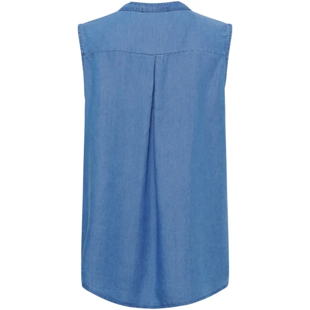 MdC Rylina top - Medium Denim Blue