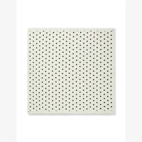 Soft Cotton Self Dot Scarf - Black Dot