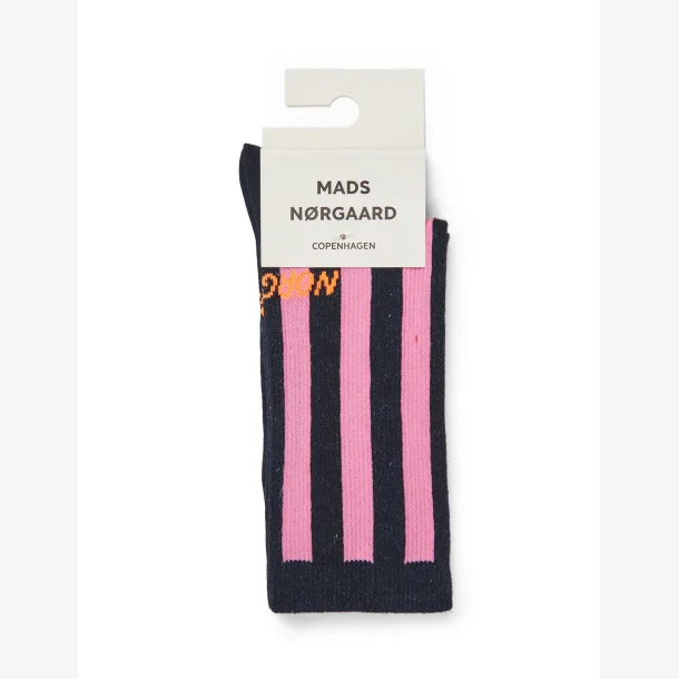 Antonella Sock Single - Navy