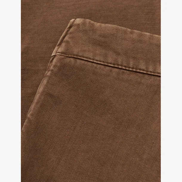 Soil Denim Stelly Skirt - Cocoa