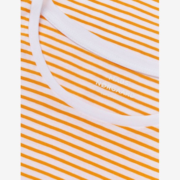 Fine Jersey Stripe Teasy Tee