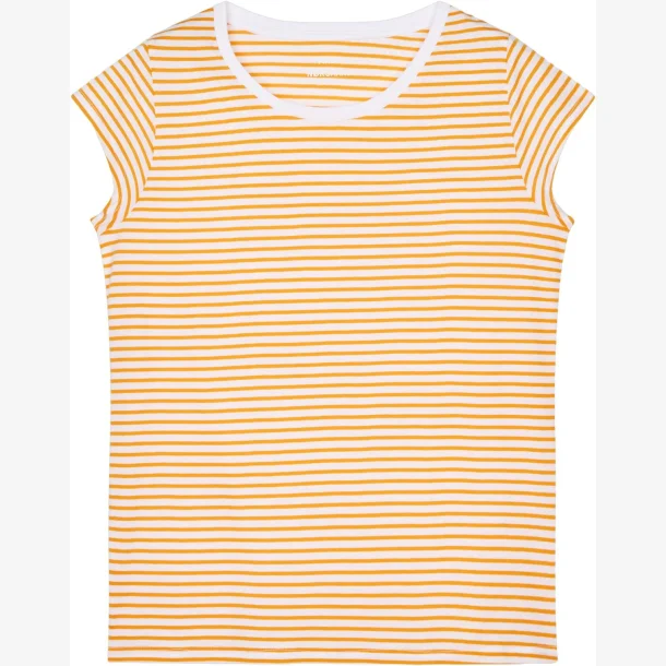 Fine Jersey Stripe Teasy Tee
