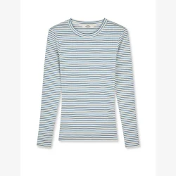 2x2 Cotton Stripe Tuba Tee LS
