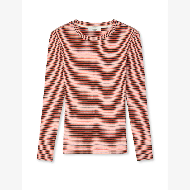 2x2 Cotton Stripe Tuba Tee LS