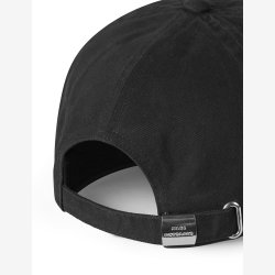 Soft Twill Cash Cap - Black