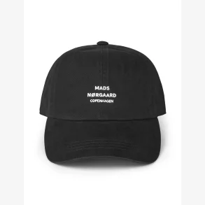Soft Twill Cash Cap - Black