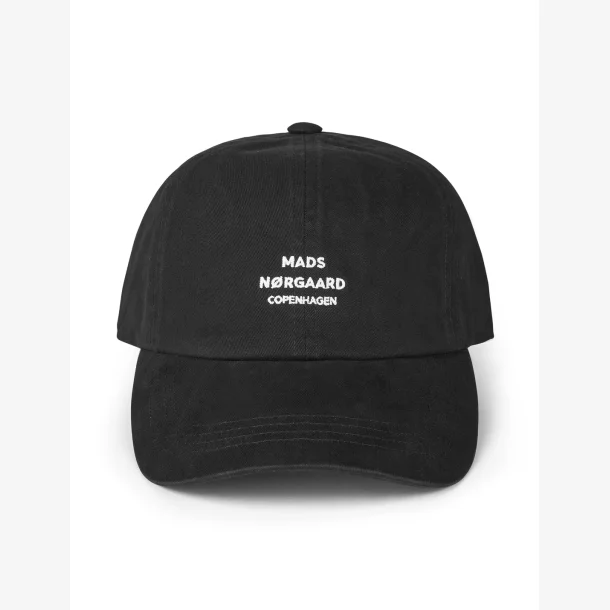 Soft Twill Cash Cap - Black